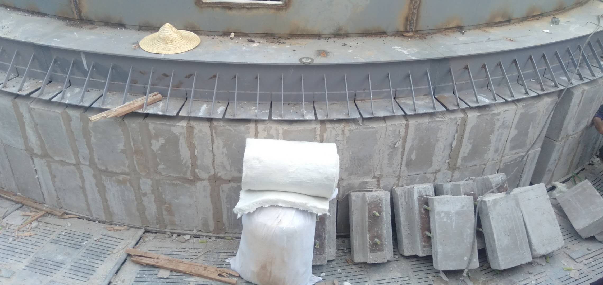 链篦机回转窑球团线施工